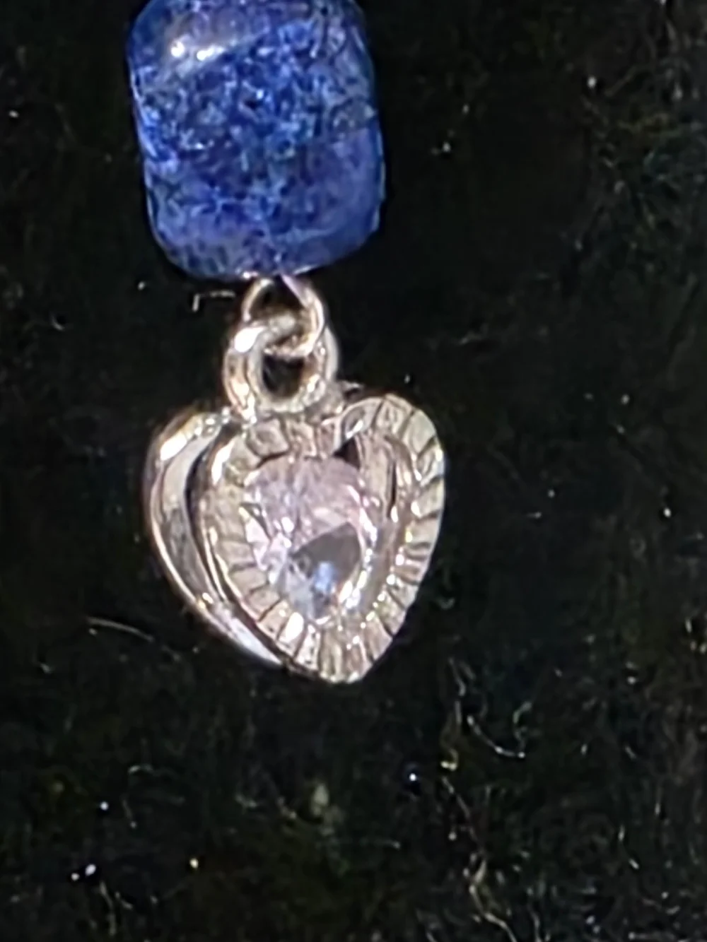 Lapis Lazuli Drop Earrings Hand-Crafted